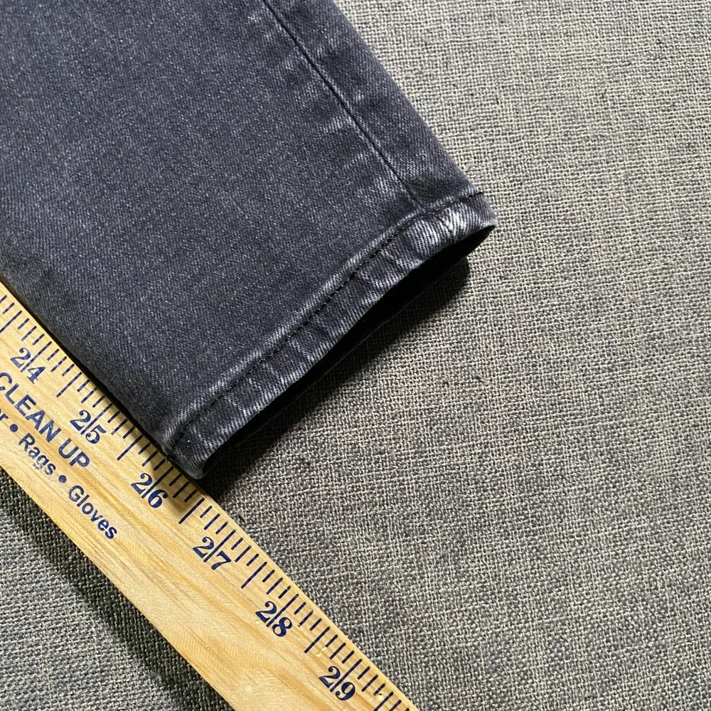 J. Crew Toothpick Jeans Women's Size 29 Black Wash Denim Slim‎ Fit